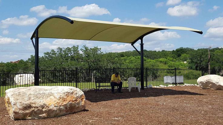 multiple car parking shade